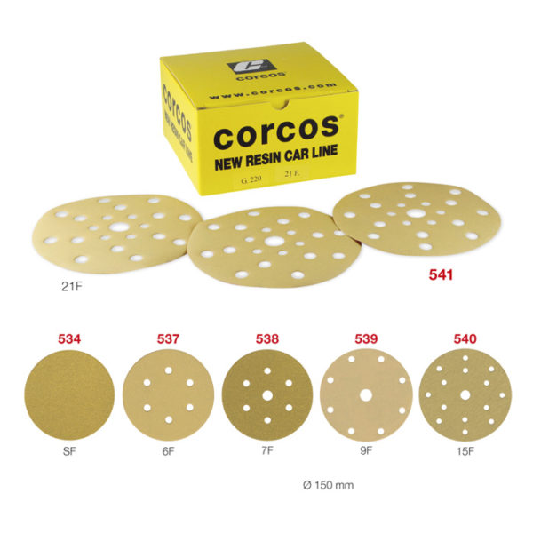 Professional abrasive corcos line