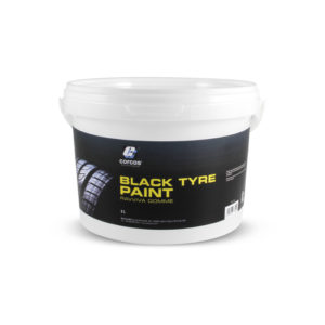 763 Black tyre paint